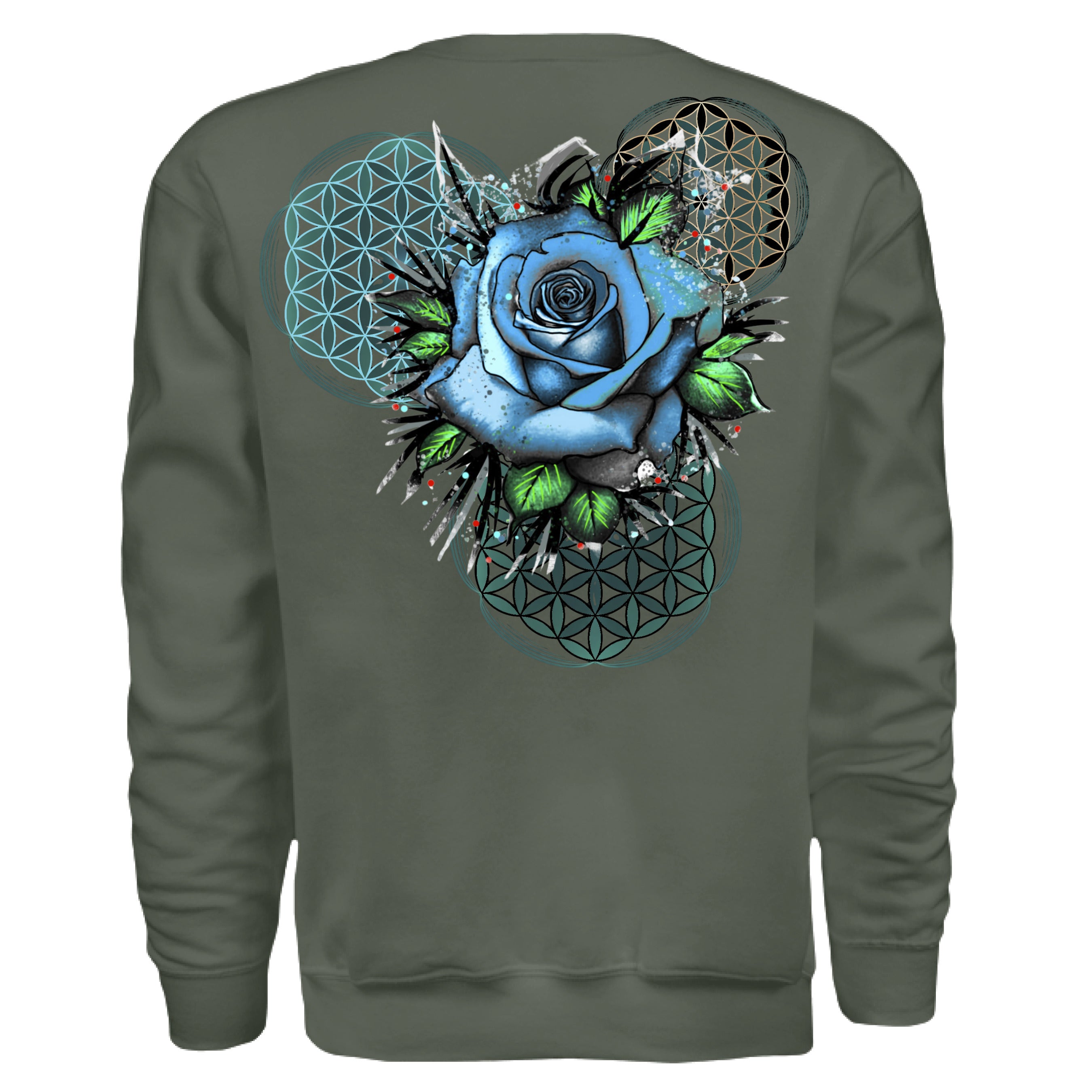 MILITARY GREEN - BACK