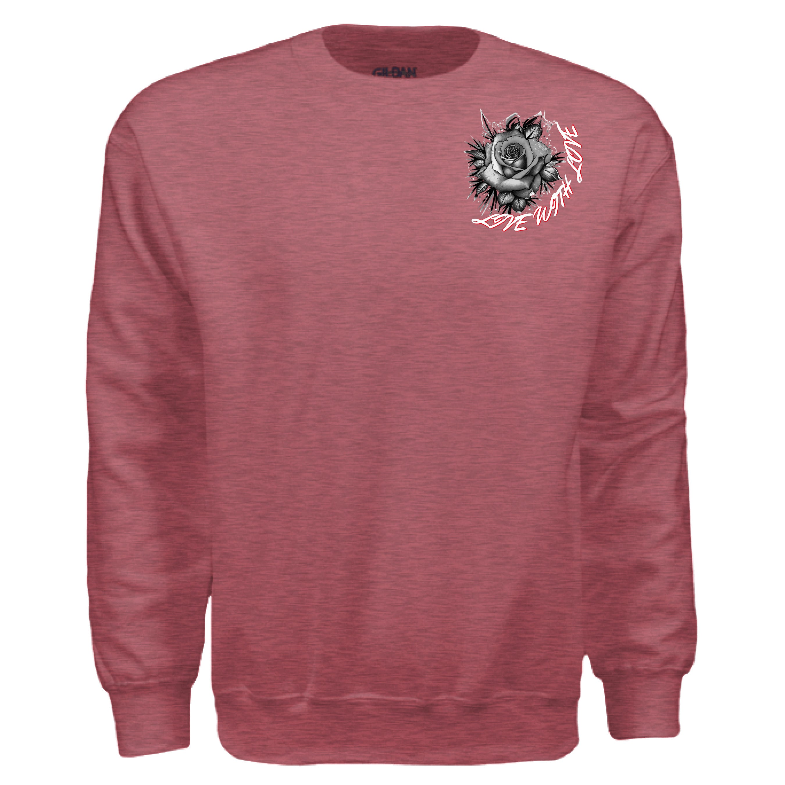 Heather Sport Scarlet Red - FRONT