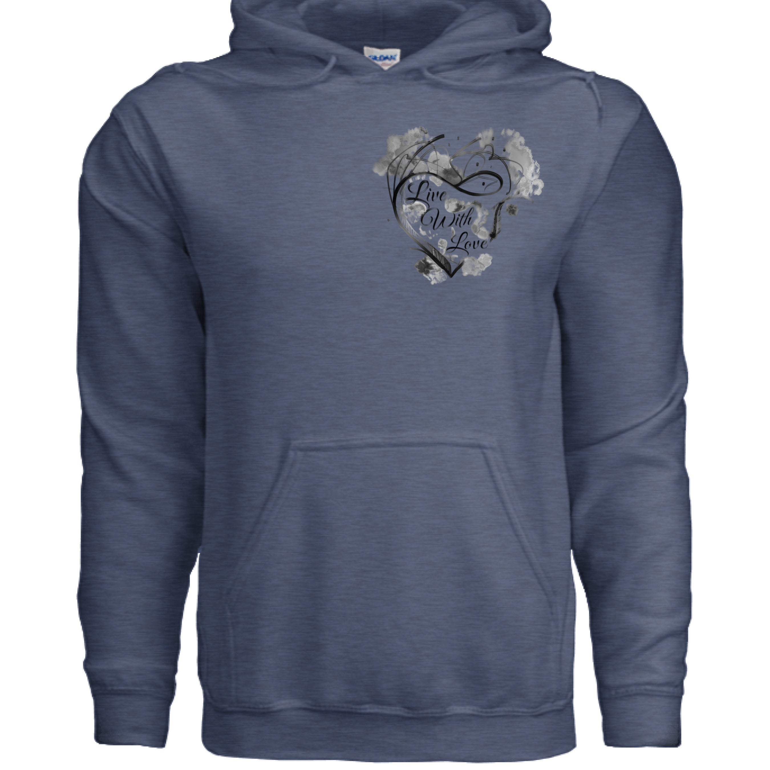 Heather Sport Dark Navy - FRONT