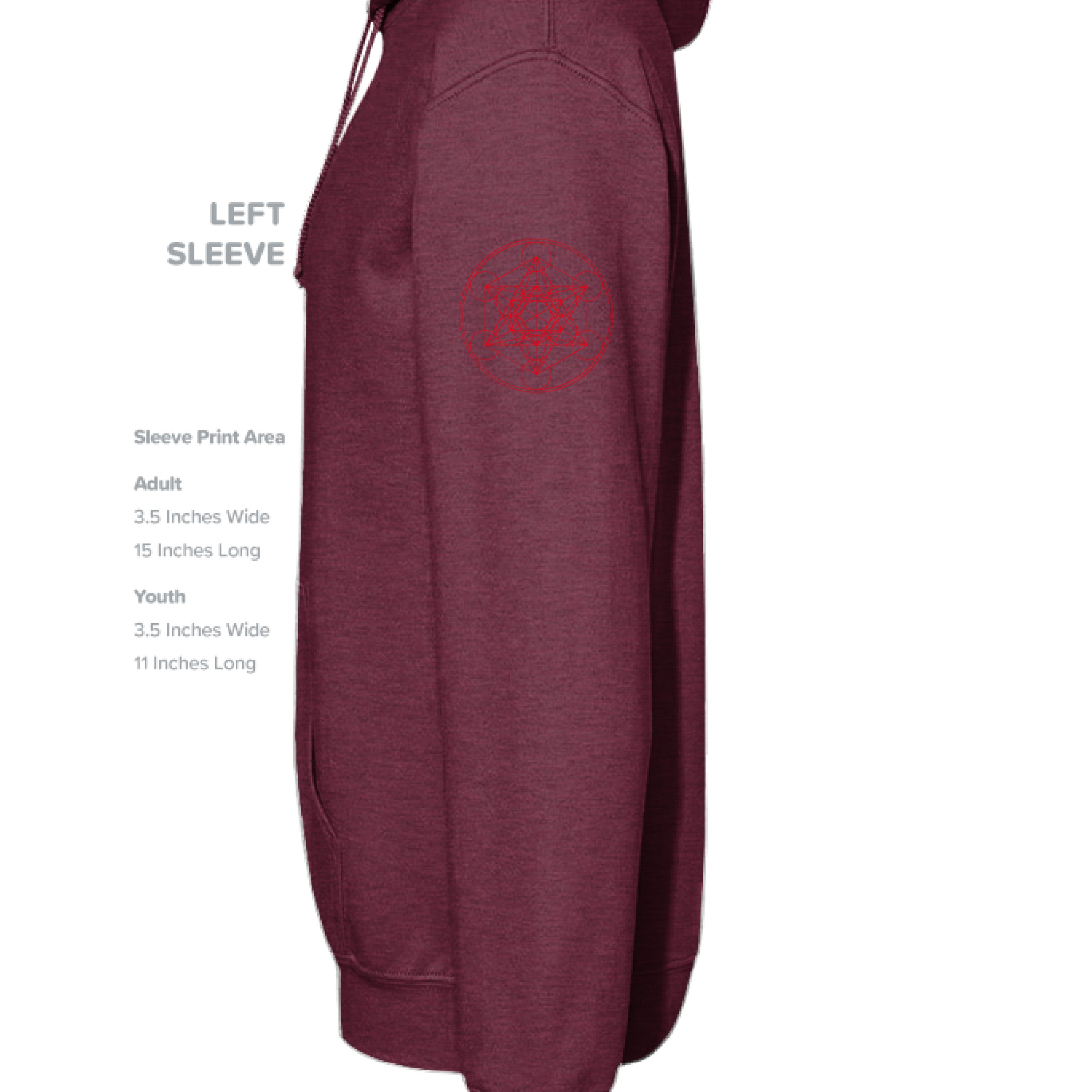 Heather Sport Dark Maroon - SLEEVE_LEFT