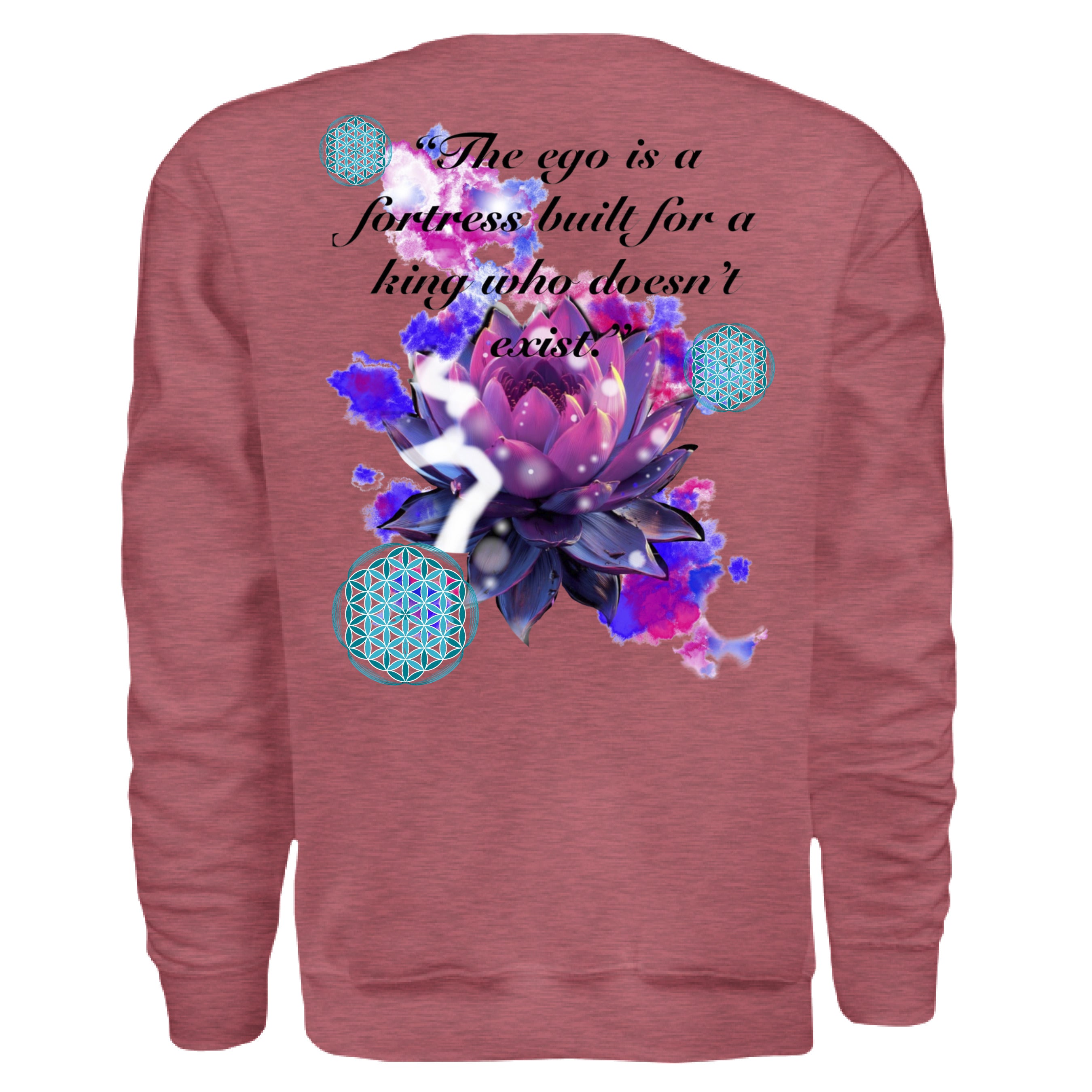 Heather Sport Scarlet Red - BACK