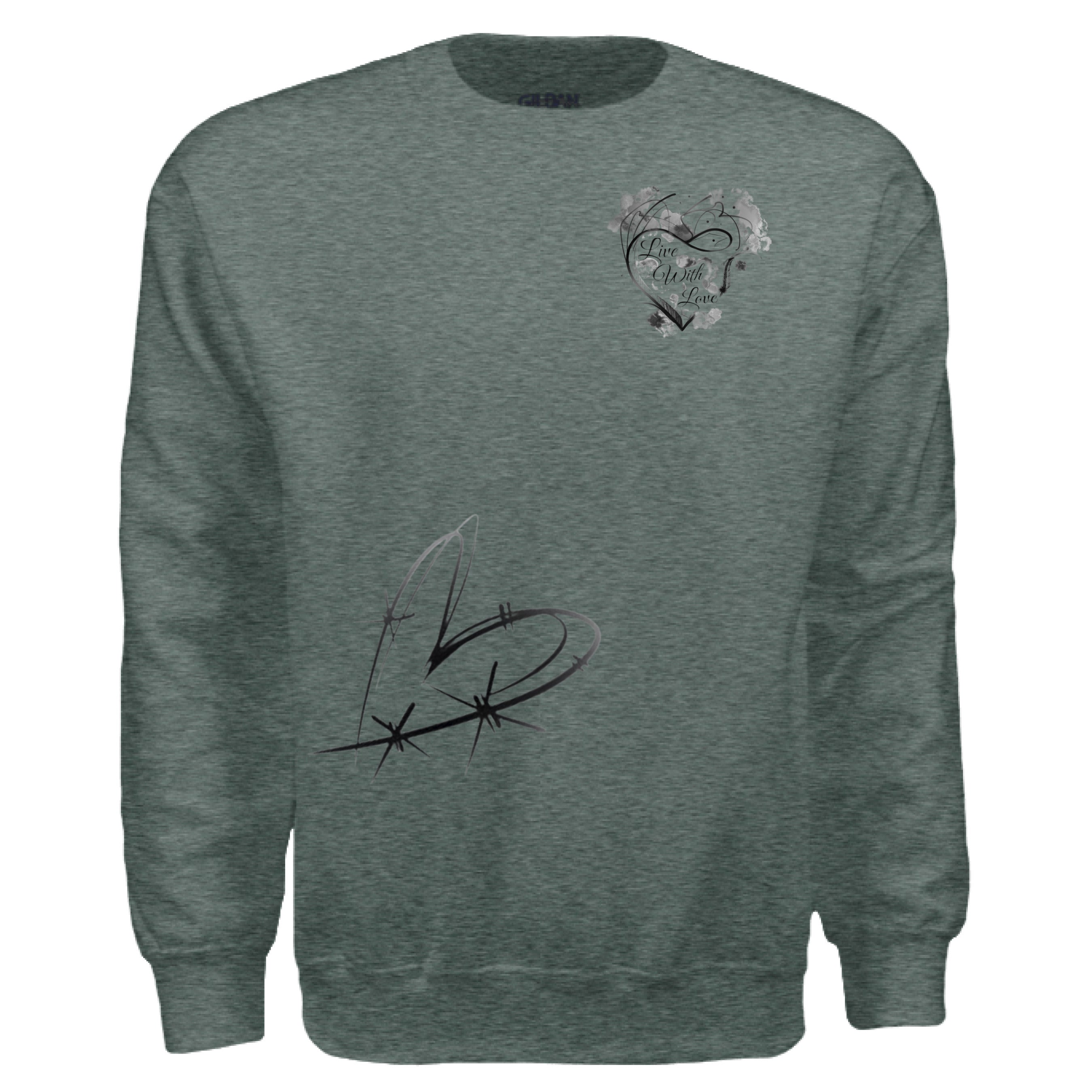 HEATHER SPORT DARK GREEN - FRONT