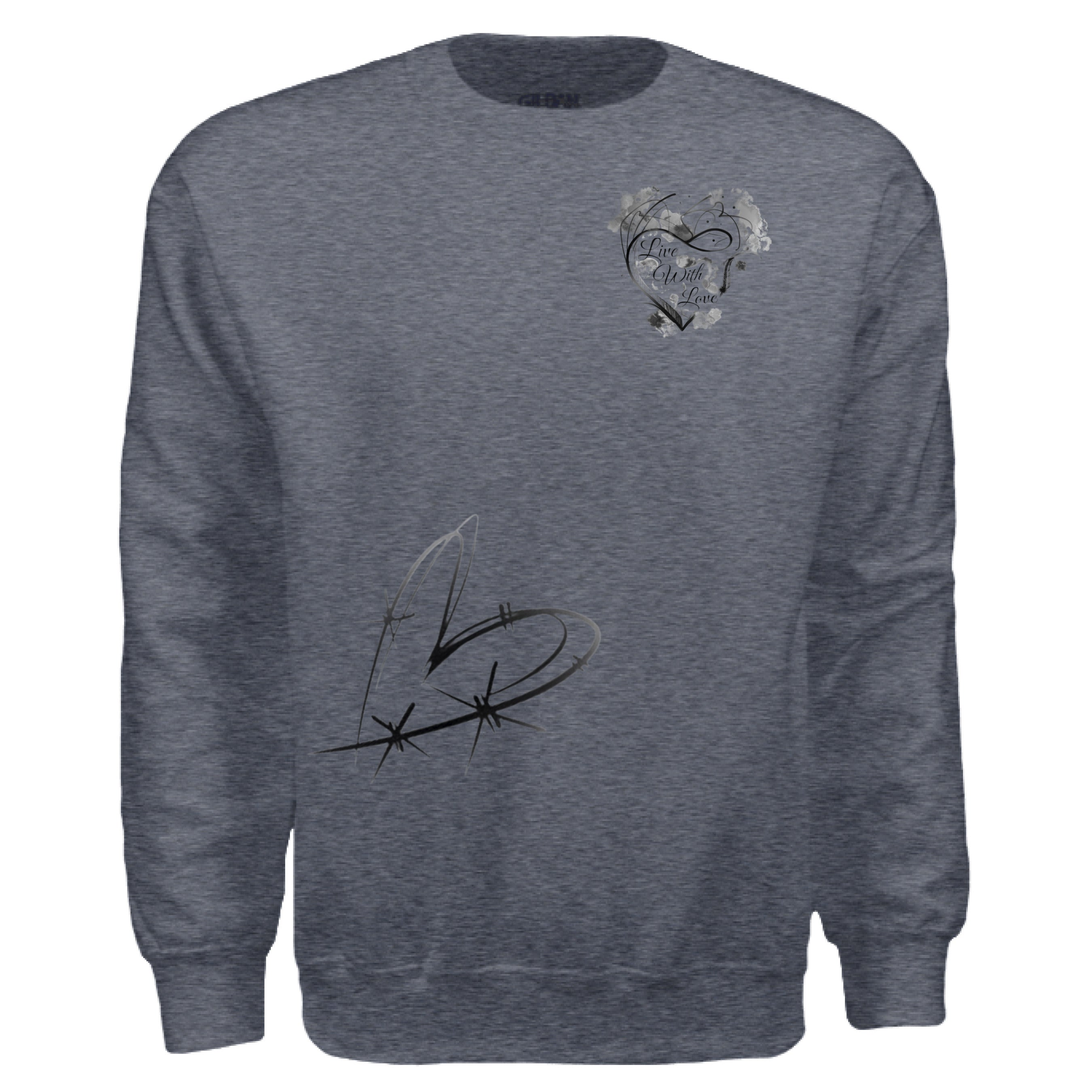 Heather Sport Dark Navy - FRONT