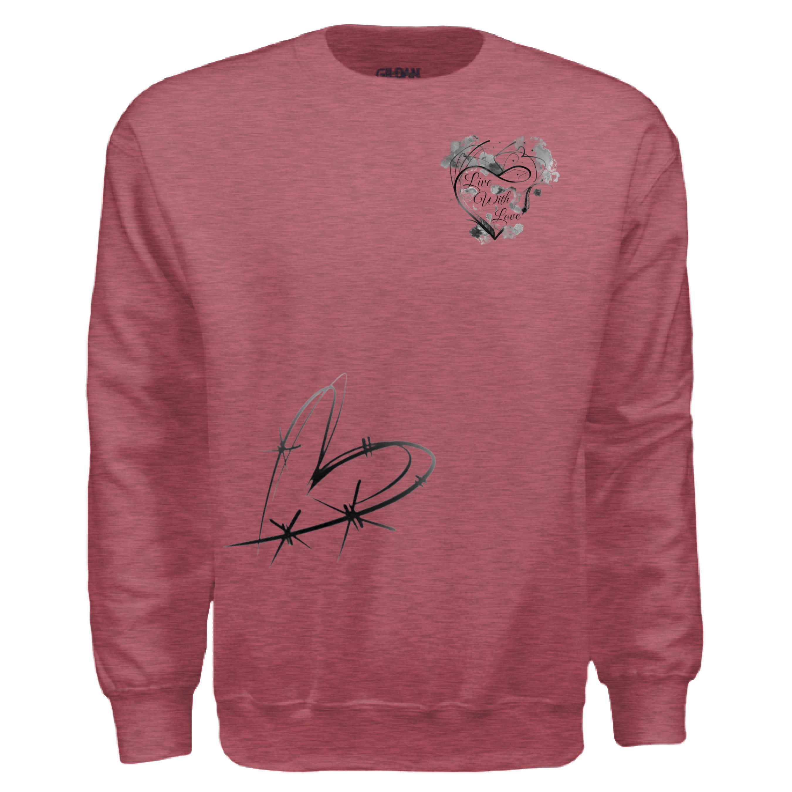 Heather Sport Scarlet Red - FRONT