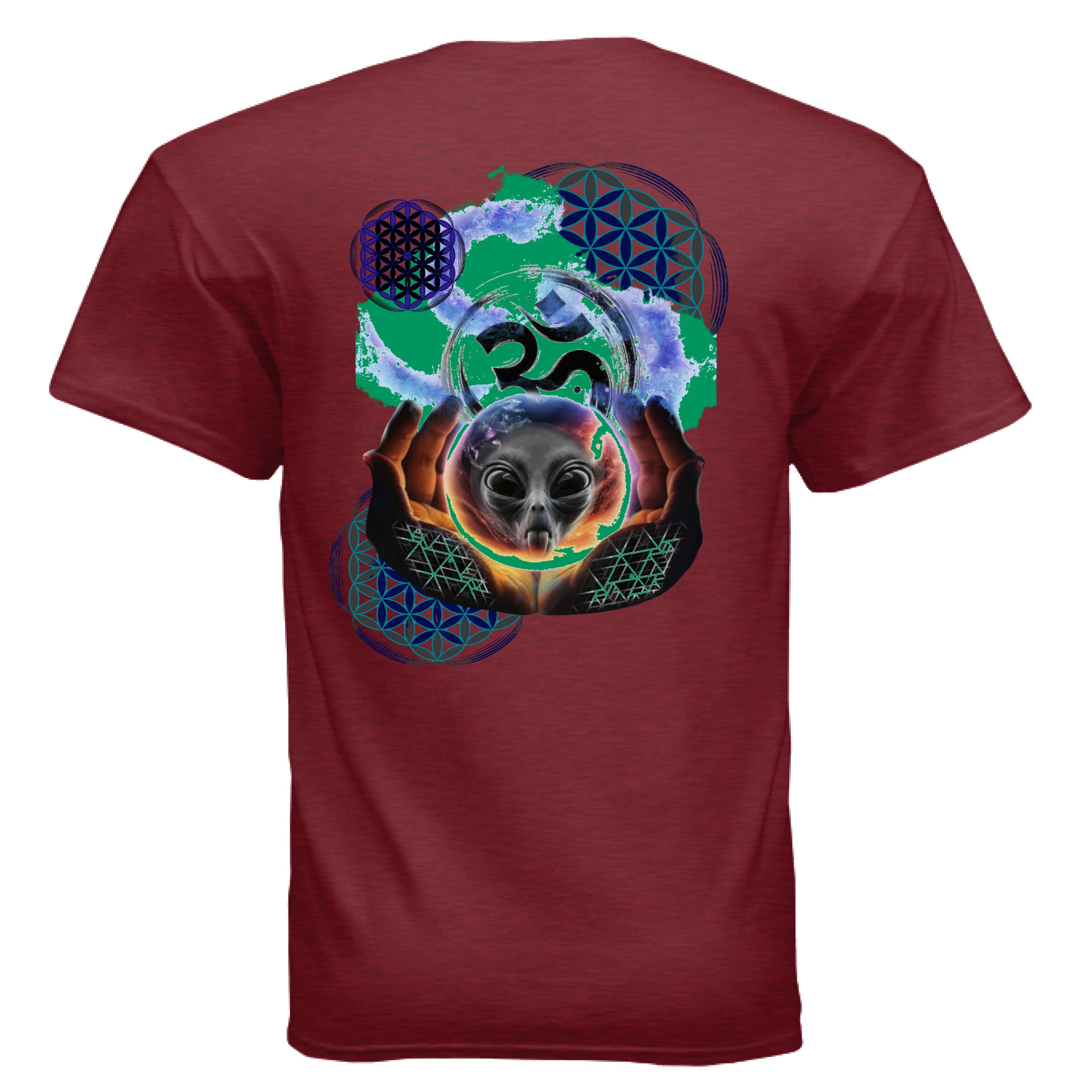 ANTIQUE CHERRY RED - BACK