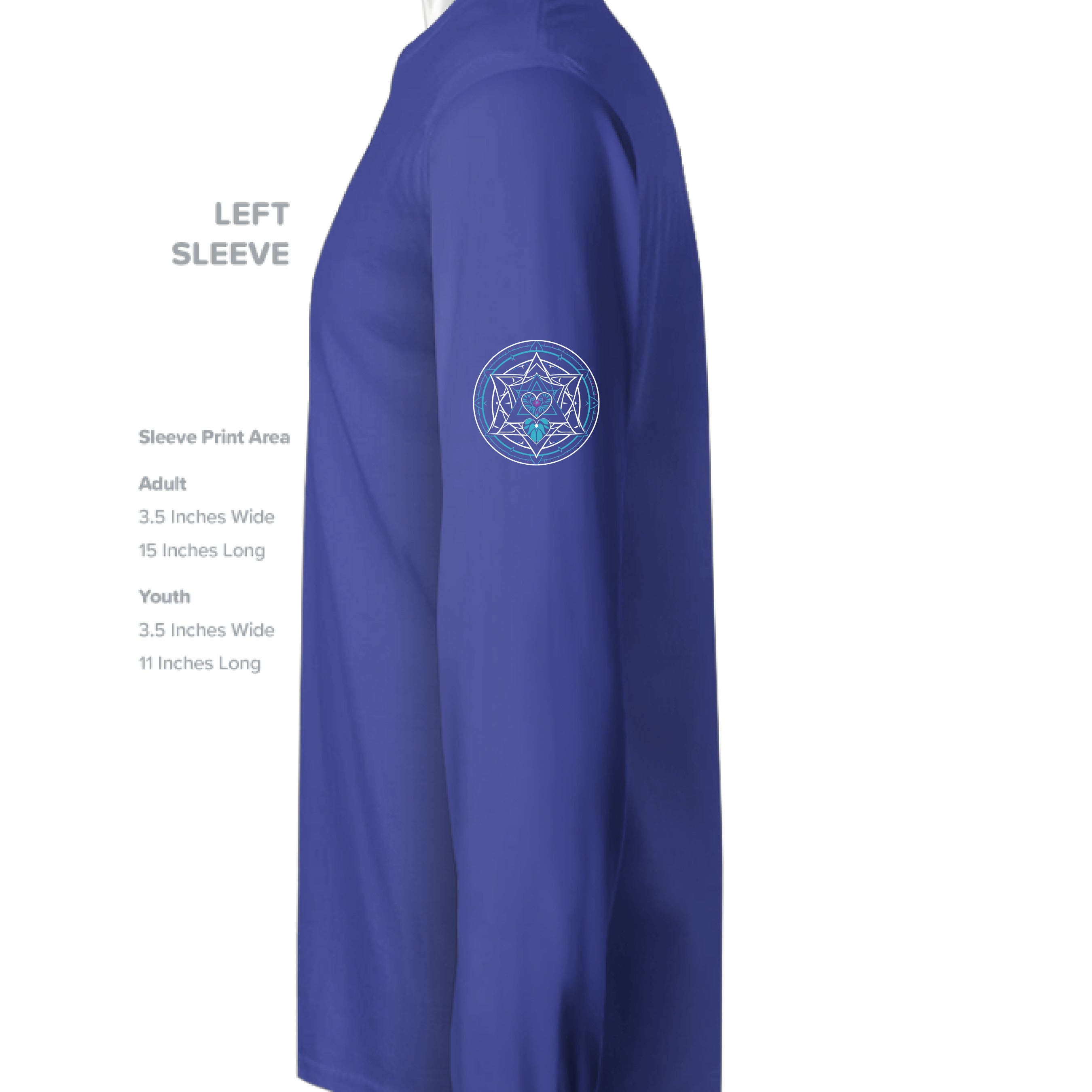 True Royal - SLEEVE_LEFT