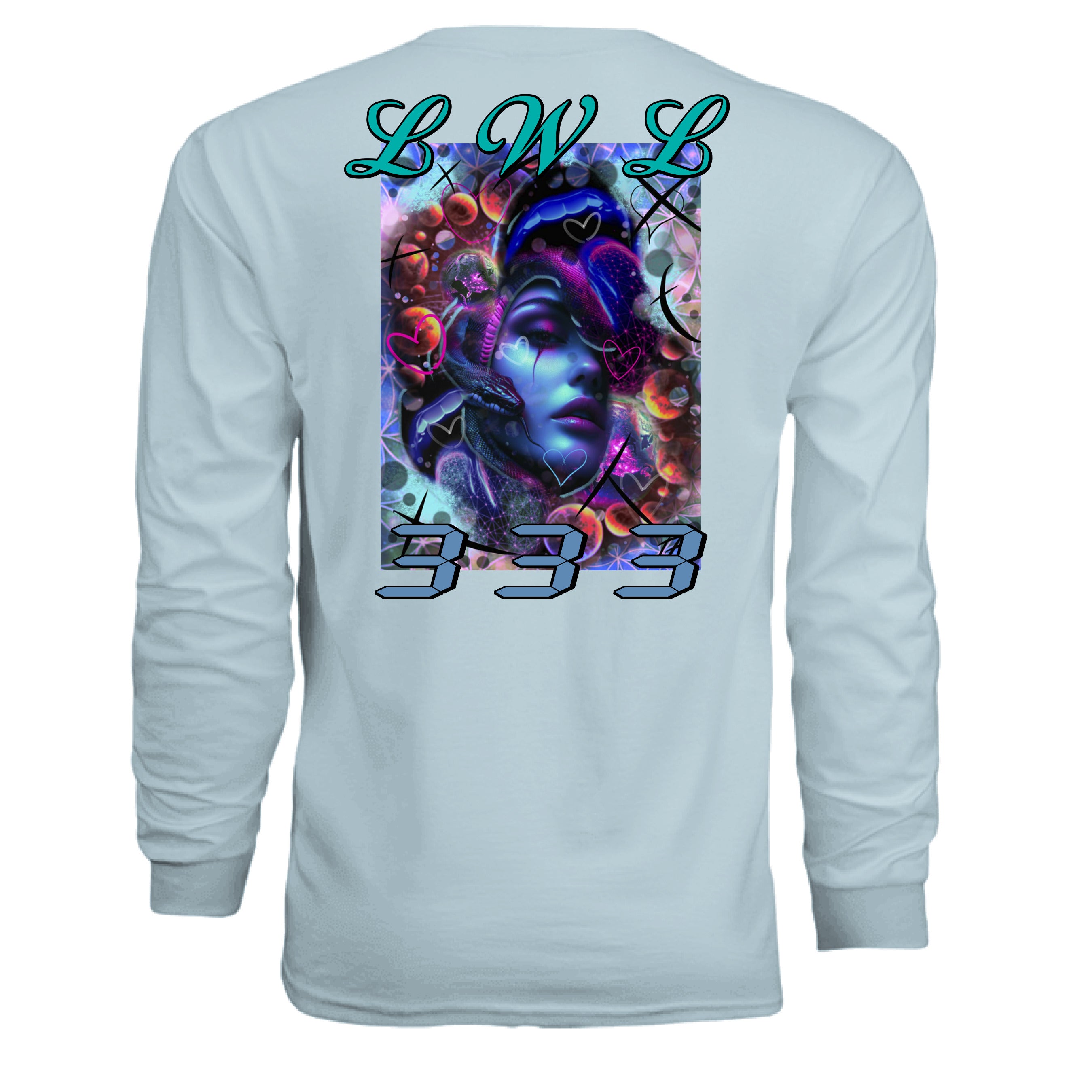 PASTEL BLUE - BACK