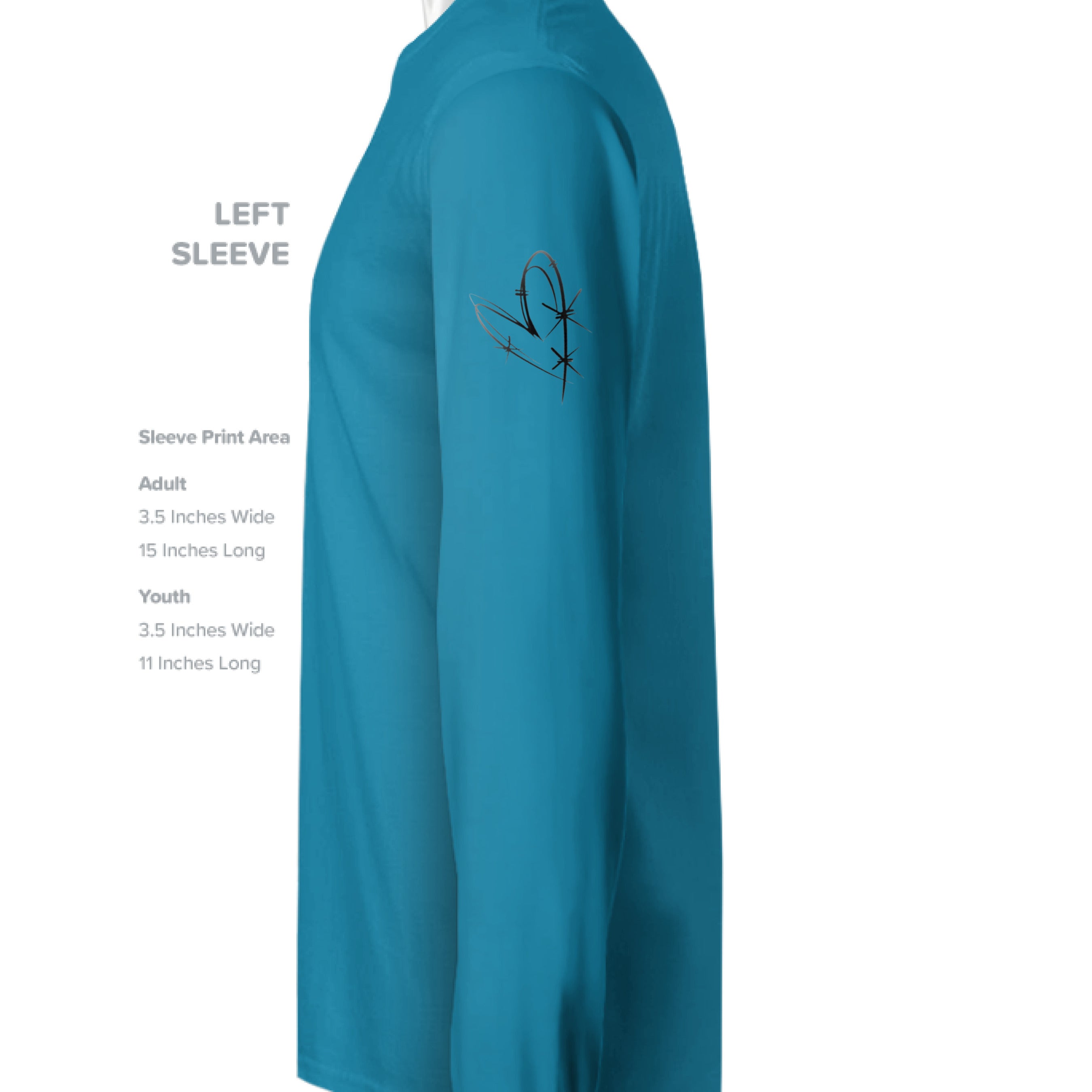 ELECTRIC BLUE - SLEEVE_LEFT