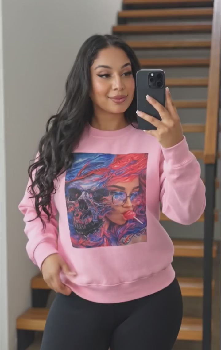 Flower sweater